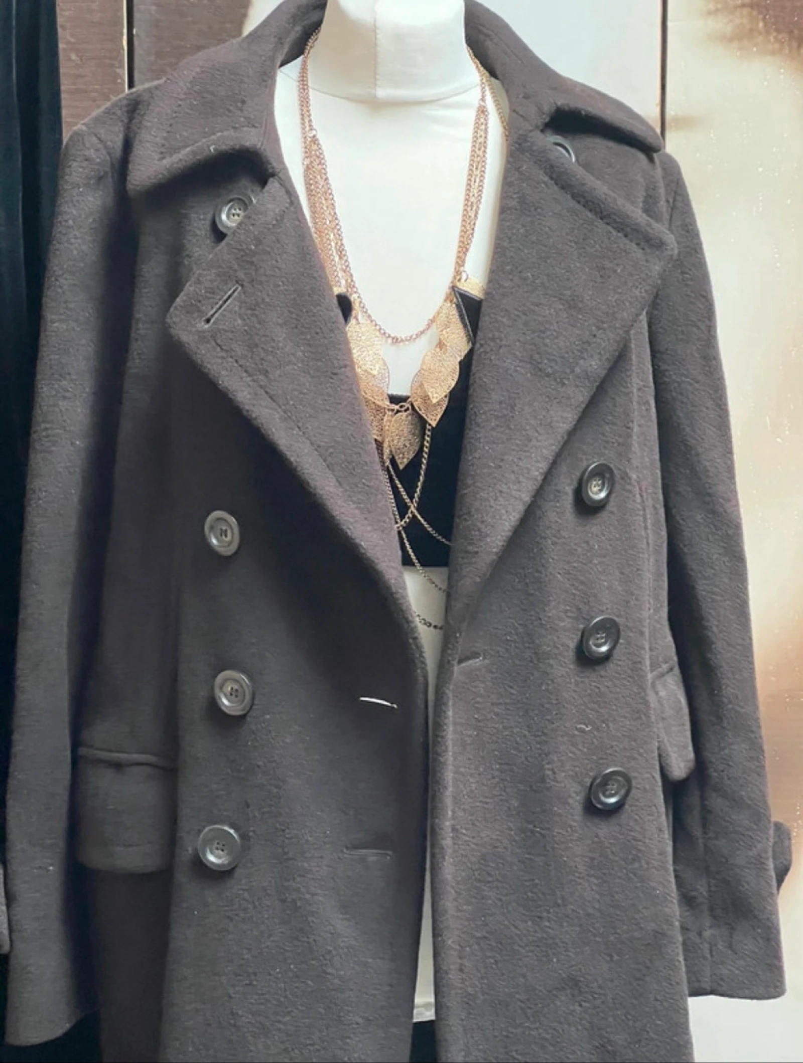 Alpaca Wool Coat Gérard Darel – photo 5